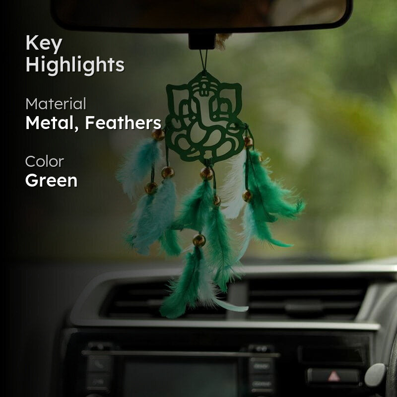 Vinayaka Boon Dreamcatcher - Green media 2