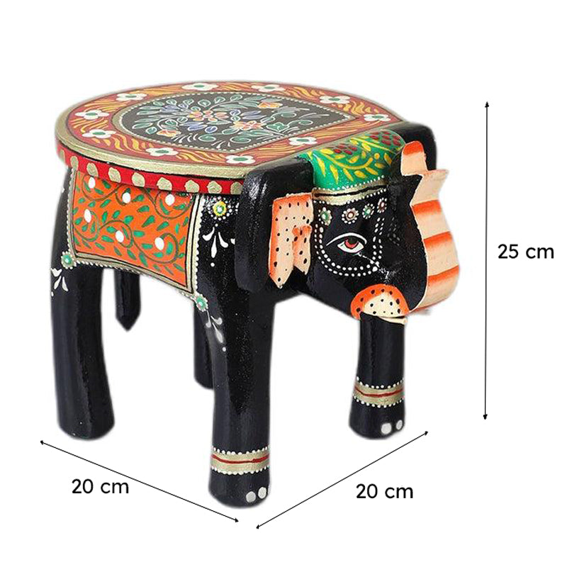 Regal Hastina IV Mango Wood Stool media 7