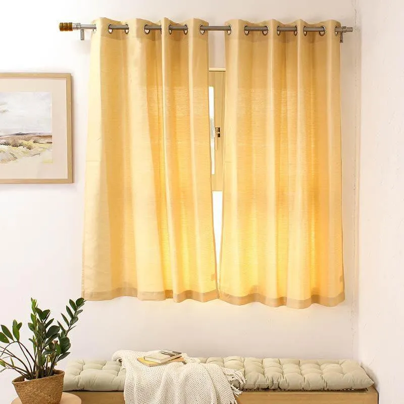 Narmada Curtain - Gold media 1