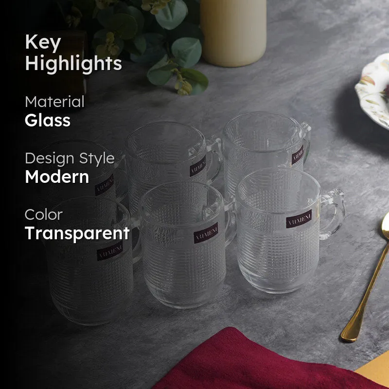 Auster Drinking Glass(250 mL) - Set Of Six media 2