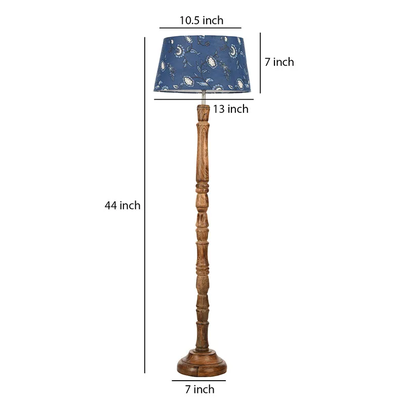Etcho Prism Bleu Floor Lamp media 5