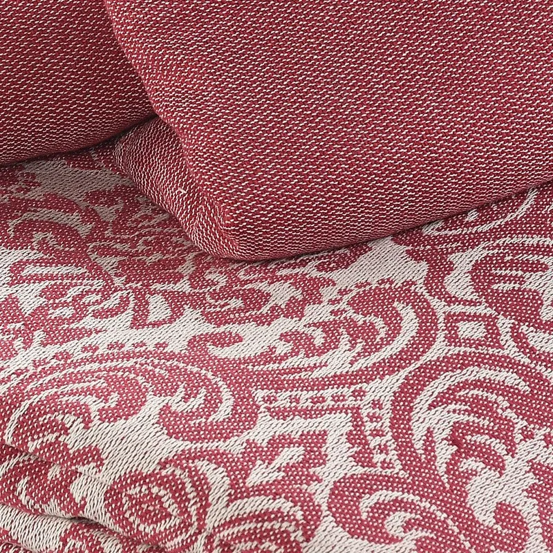 Artisan Hue Cotton Bedsheet (Pink) - 220 TC media 6