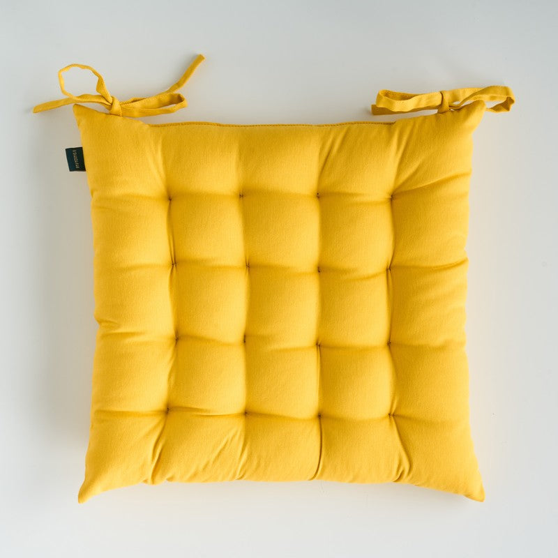 Savra Chair Pad (Yellow) - Set Of Two media 4