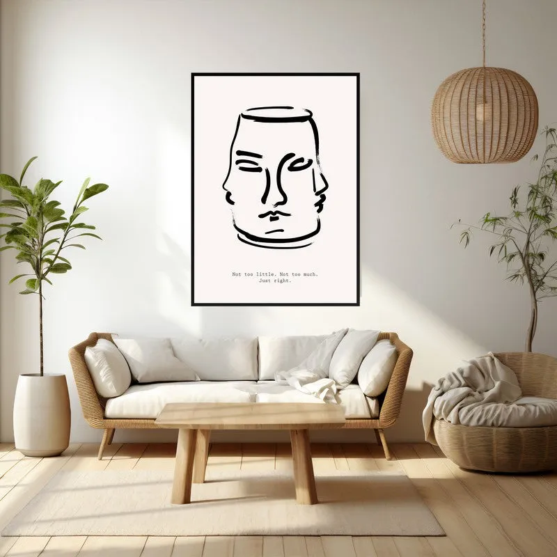 Equillibrium Archival Canvas Wall Art - Black Frame media 3