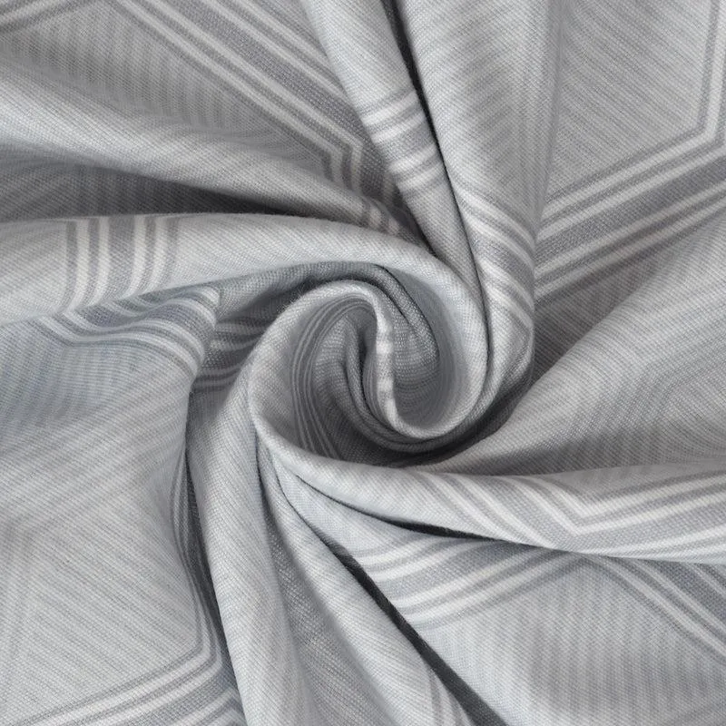 Soft Hive Cotton Duvet Cover (Grey) - 210 TC media 5