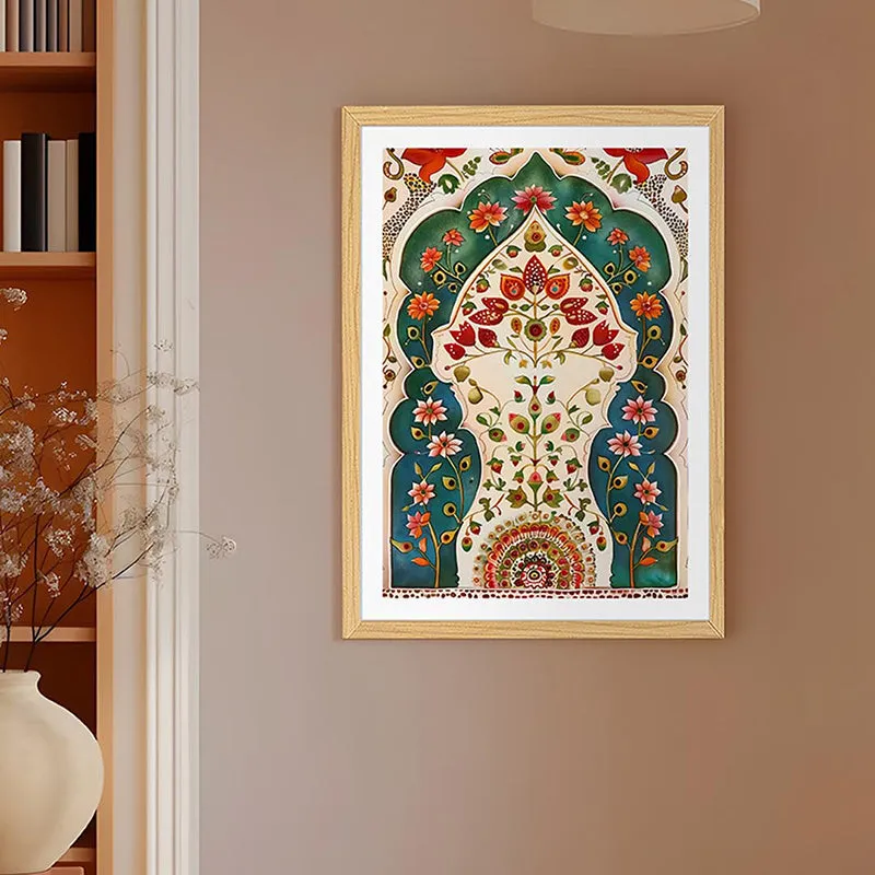 Ottoman Bloom II Wall Art media 3