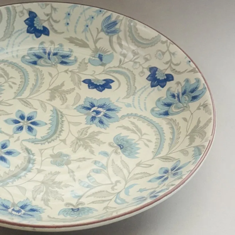 Floral Ceramic Shallow Pasta Plate - 500 mL media 6