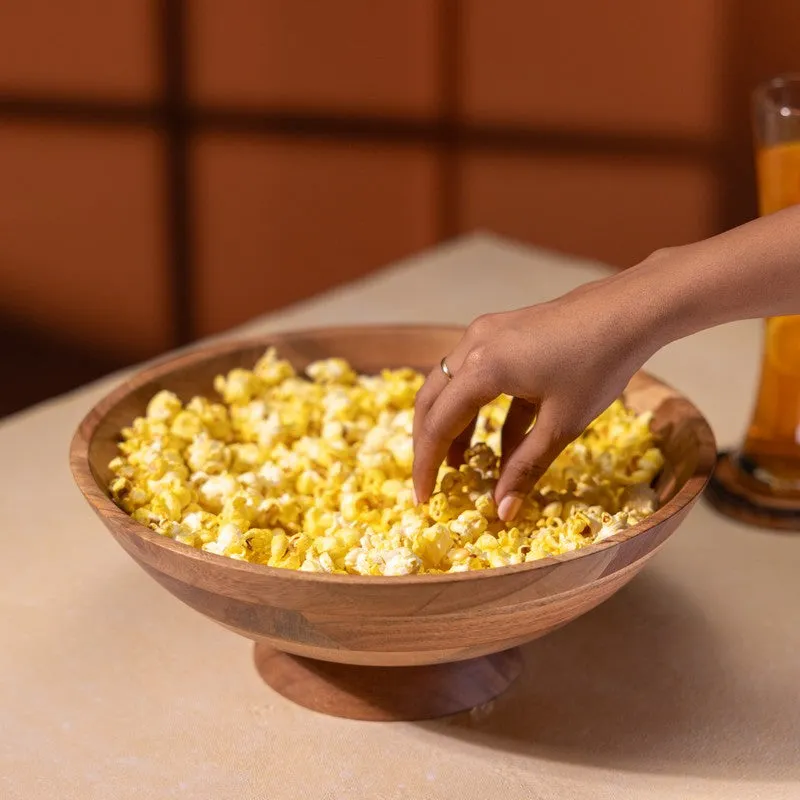 Hand-Turned Wood Mixing Bowl - 2625 mL media 4