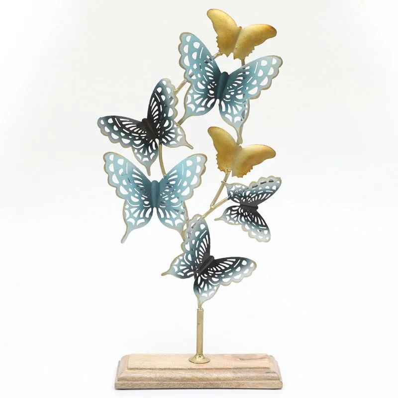 Deyana Chrome Wings Showpiece media 3