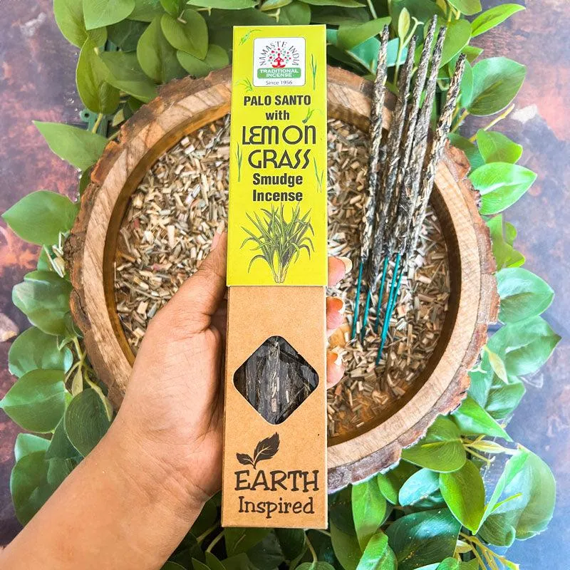 Sugandha Lemongrass Smudge Incense Sticks - Pack Of Two media 3