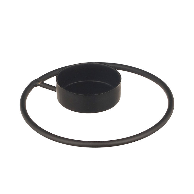 Idola Tealight Candle Holder (Black) - Set of Four media 3
