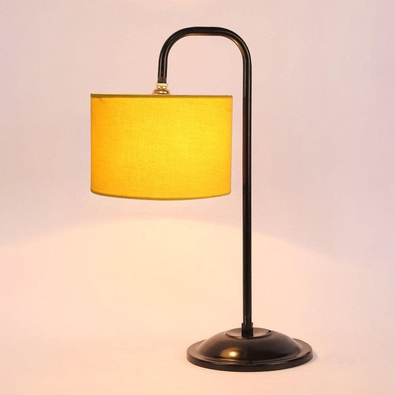 Flynn Arch Fabric Table Lamp - Yellow media 5