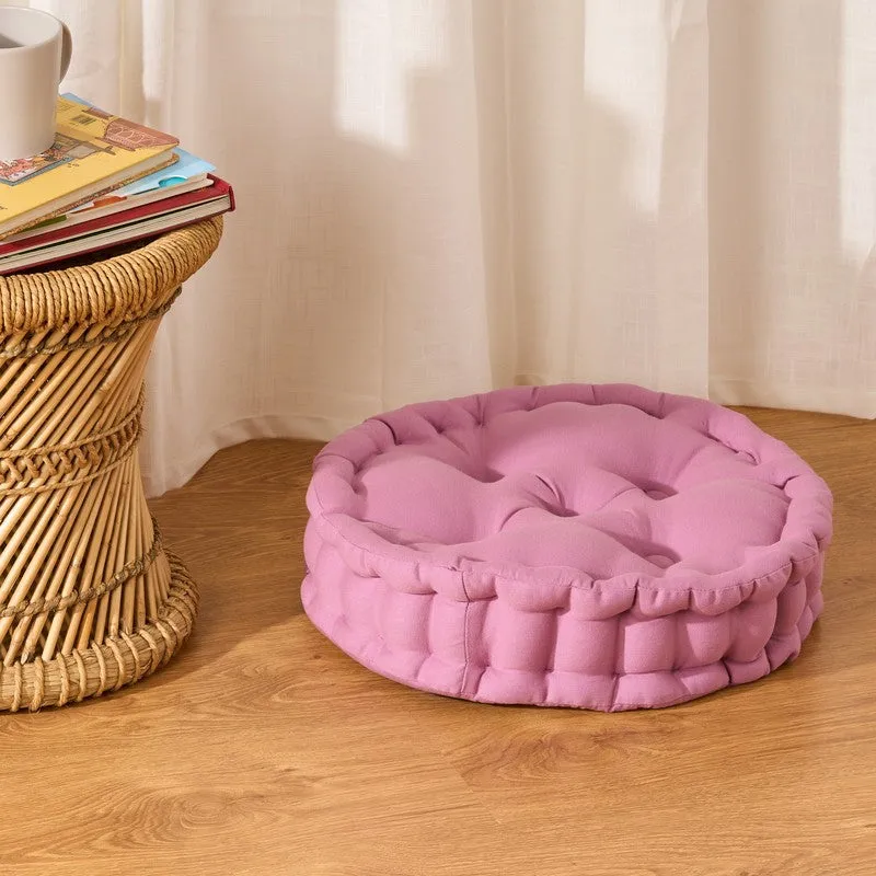 Aidan Floor Cushion - Lilac Purple media 1