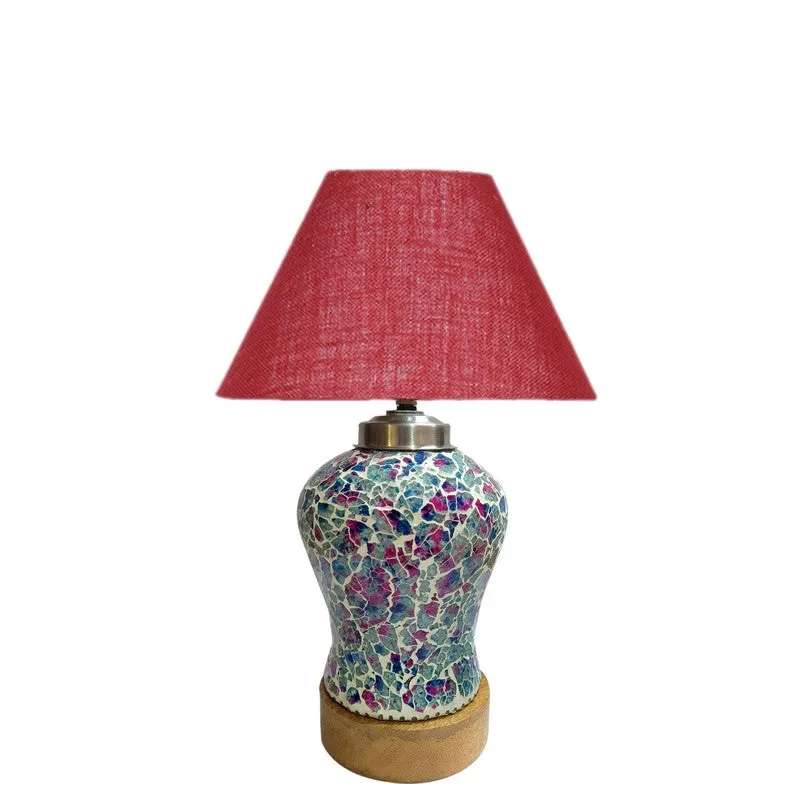 Gleon Wooden Table Lamp - Multicolor media 4