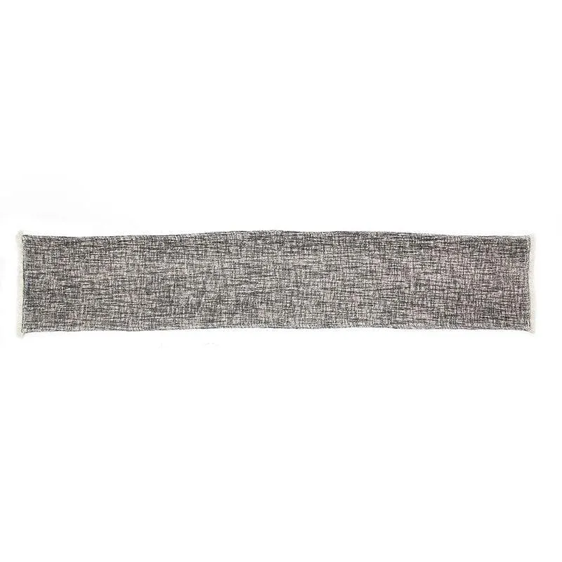 Matsya Vala Cotton Table Runner - Black media 4