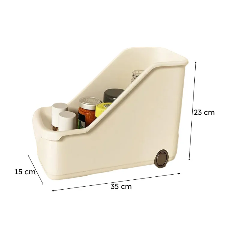 Stash & Dash Plastic Storage Box with Wheels - Set Of Two media 13