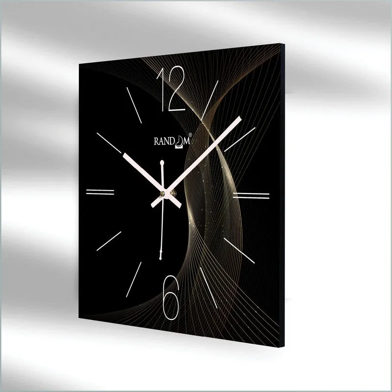 Lunera Analog Wall Clock - Black media 5