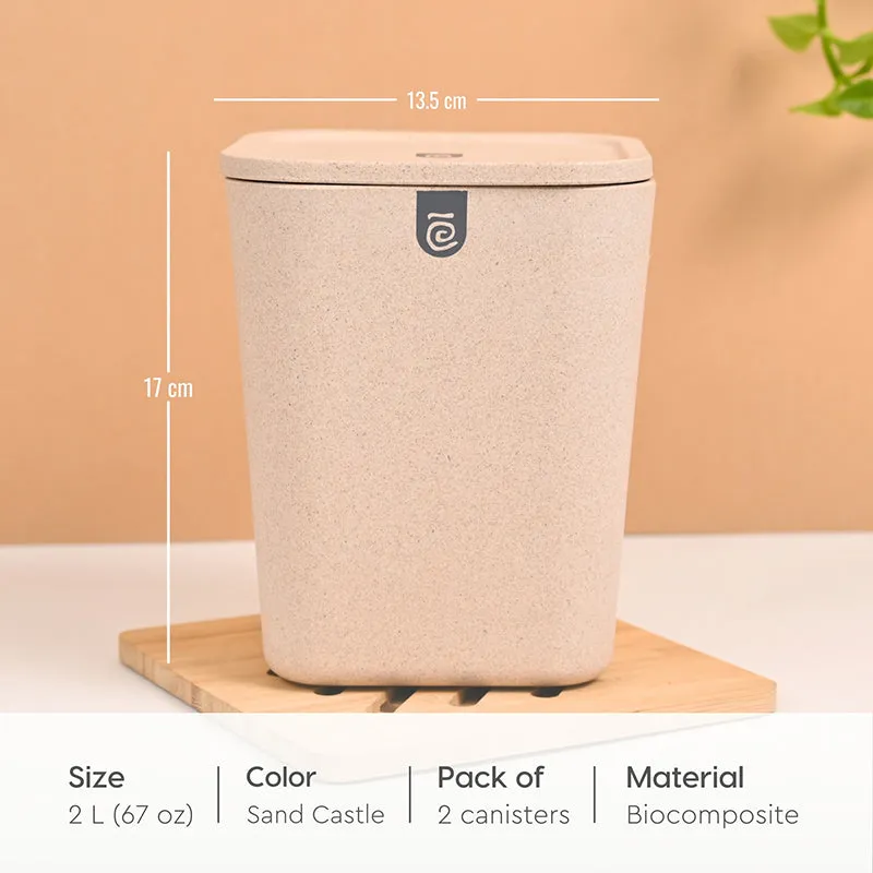 Nestables Air Tight Container (2000 mL Each) - Set Of Two media 7