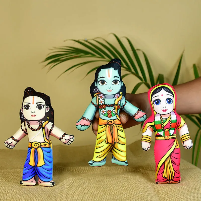 Little Ram parivar Showpiece media 3