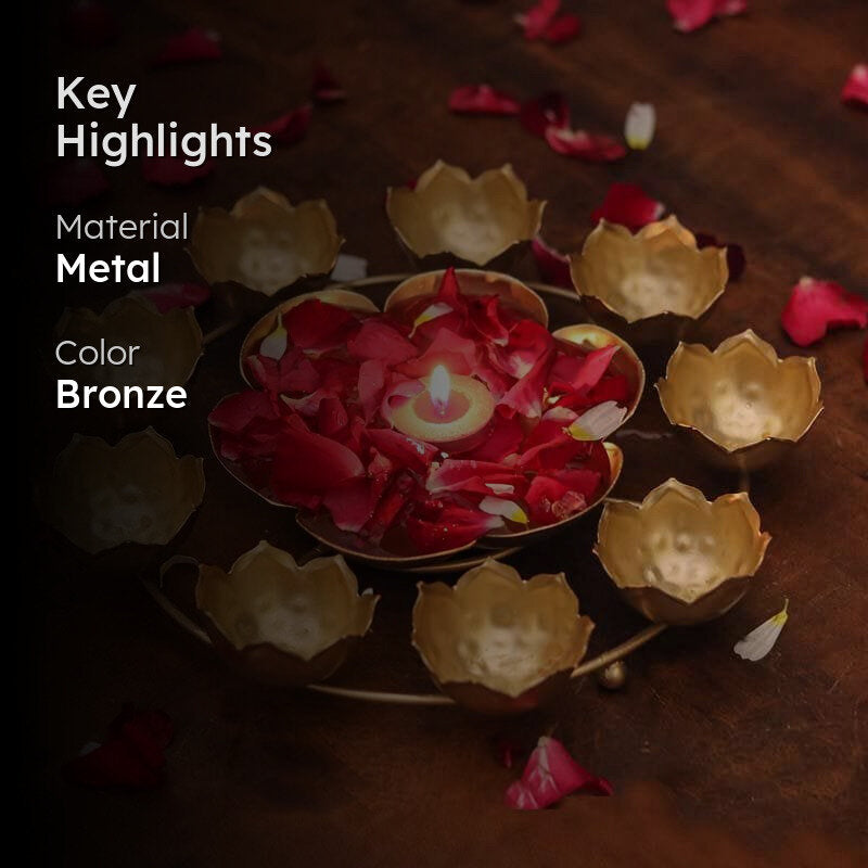 Tiara Urli Decor - Bronze media 2