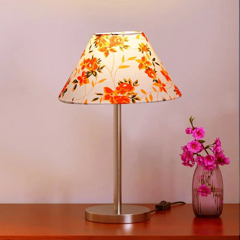 Noctra Serein Floral Metal Table Lamp - Multicolor media 3