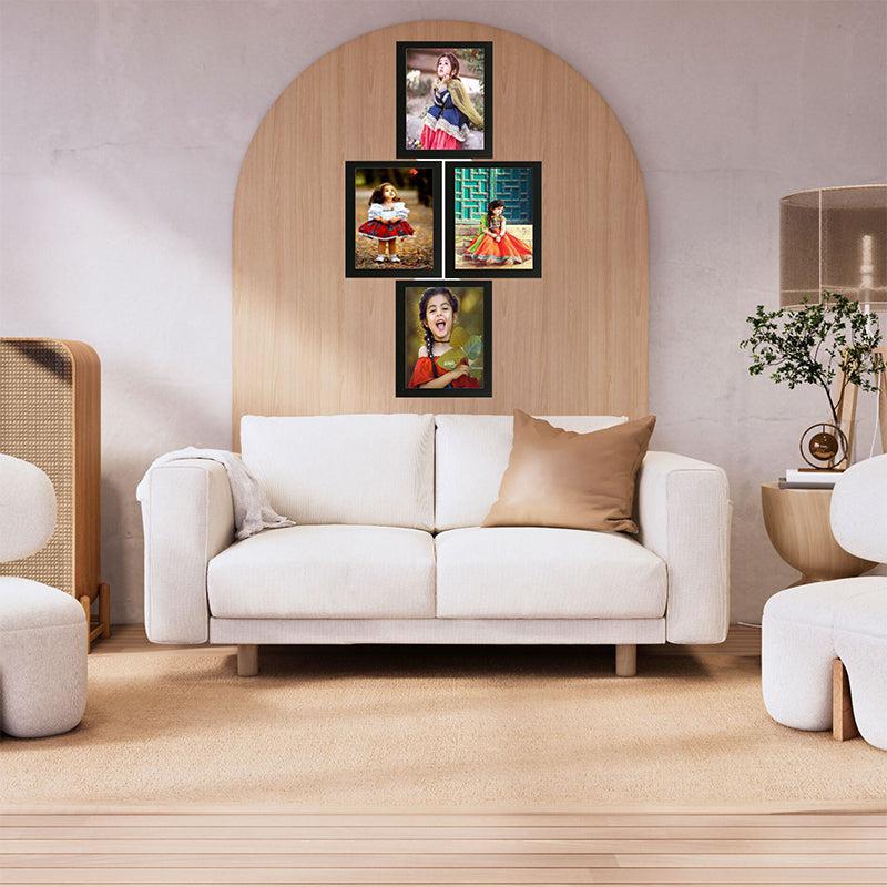 Rêve Photo Frame (Black) - Set Of Four