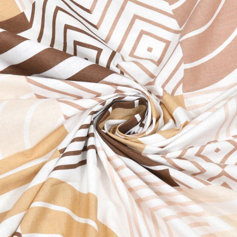 Geometric Gala Brown Cotton Dohar media 4