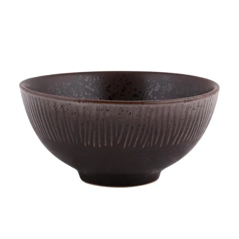 Rustic Brown Bowl - Set Of Six media 3
