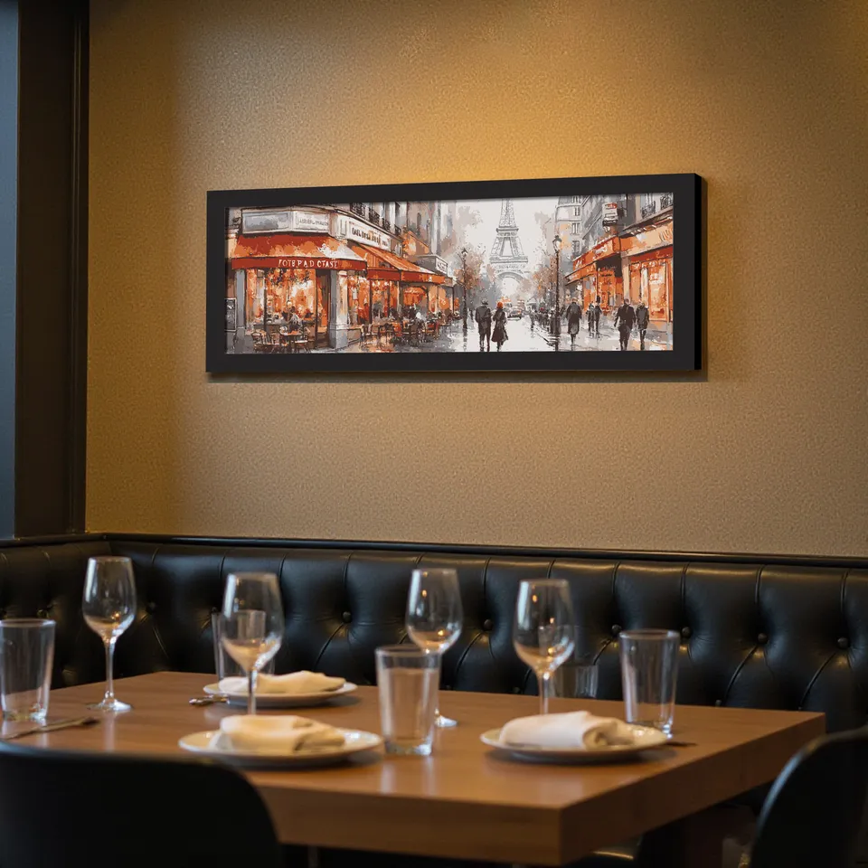 Strevia Urban Street Wall Art With Frame media 6
