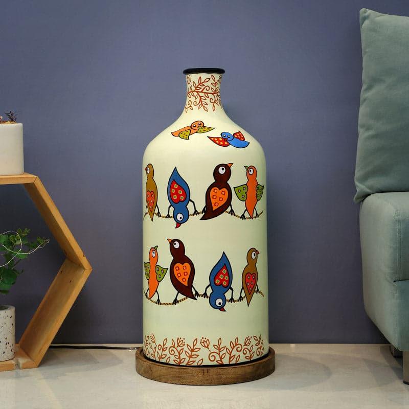 Chirp Dance Hand Painted Floor Lamp media 3