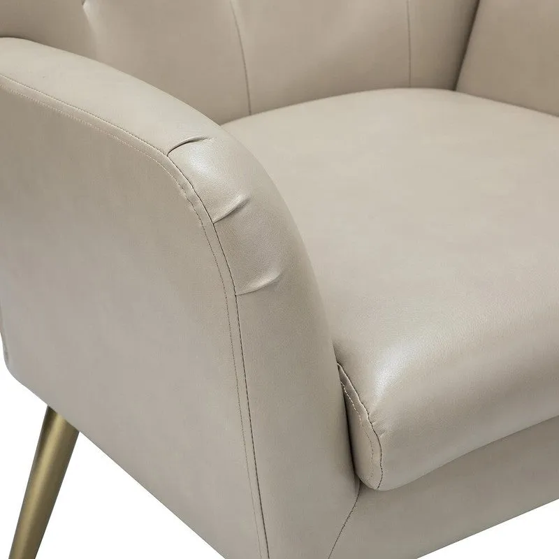 Urban Neem Wood Lounge Chair - Beige media 8