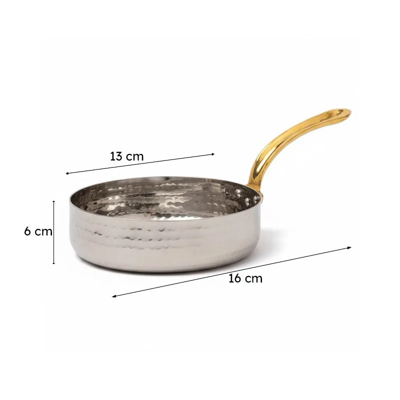 Vintage Allure Hammered Oval Serving Pan - 350 ML media 6