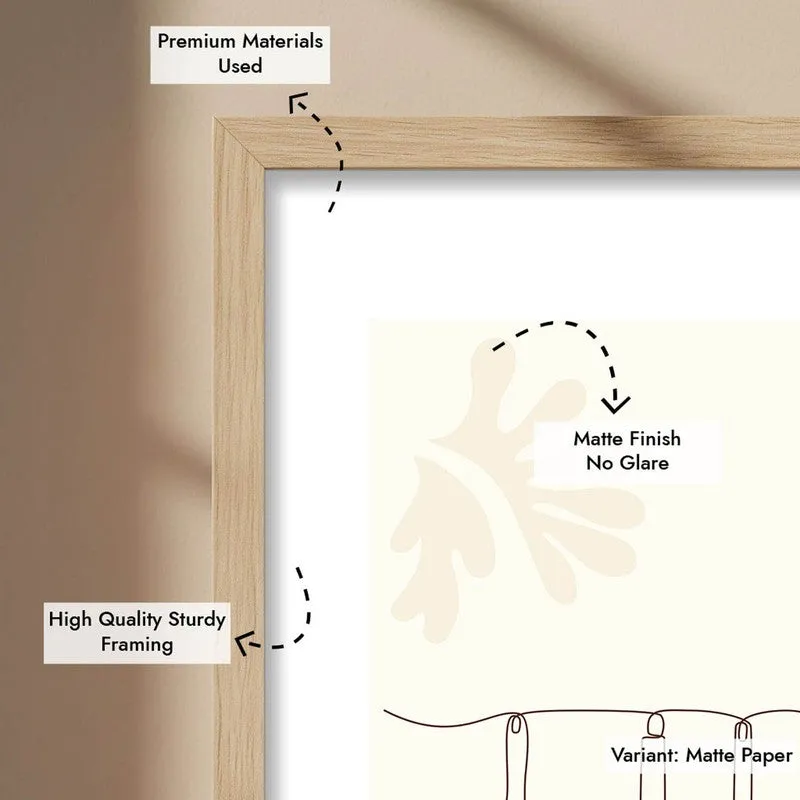 Linear Tool Archival Canvas Wall Art - Brown media 9
