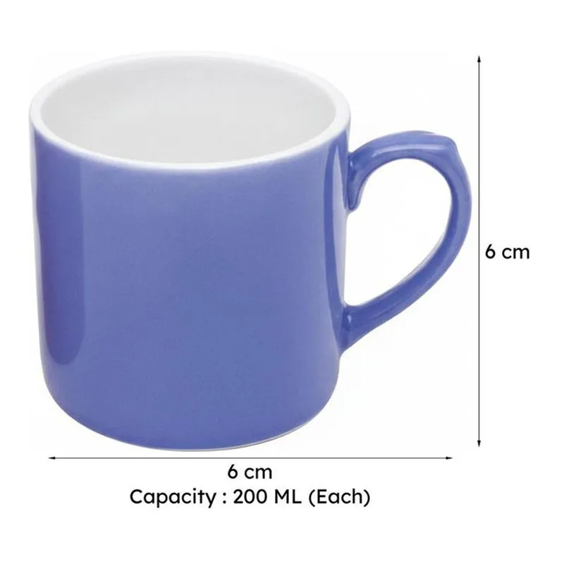 Vado Bone China Tea Cup (200 mL Each) - Set of Six media 6