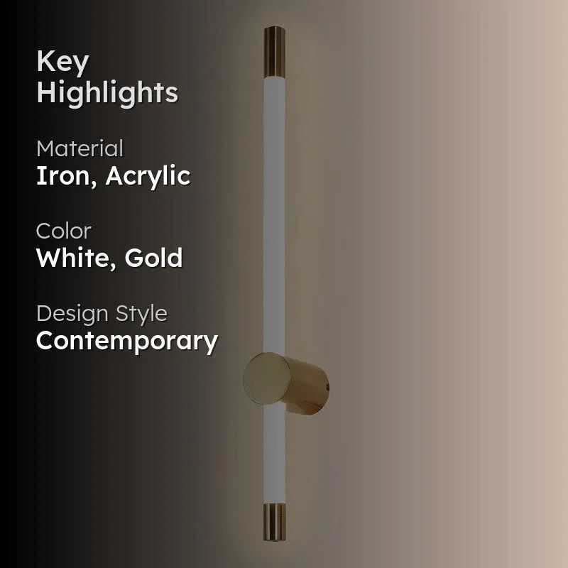 Koenig Iron & Acrylic Wall Lamp media 2