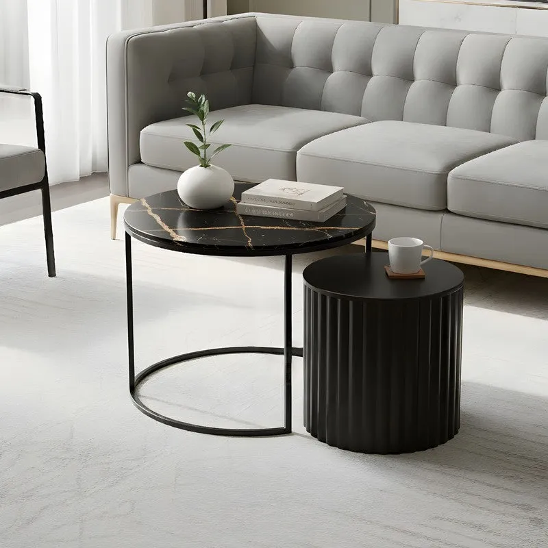 Elvora Center Table (Black) - Set Of Two media 4