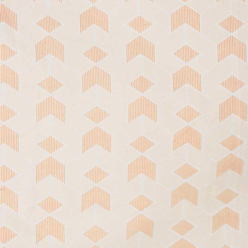 Miniature Mosaic - Orange Microfiber Bedsheet - 300 GSM media 4