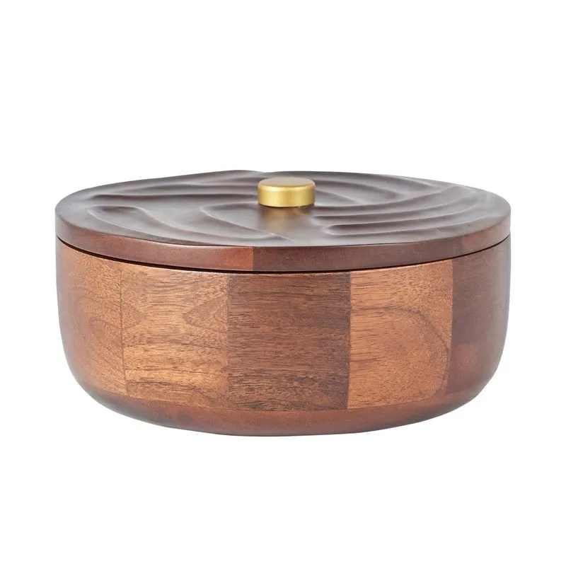 Saaj Mango Wood Casserole media 4