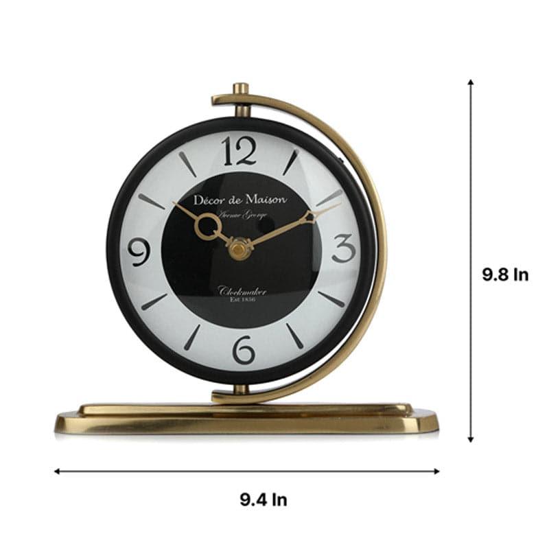 Calypso Table Clock - Gold media 5