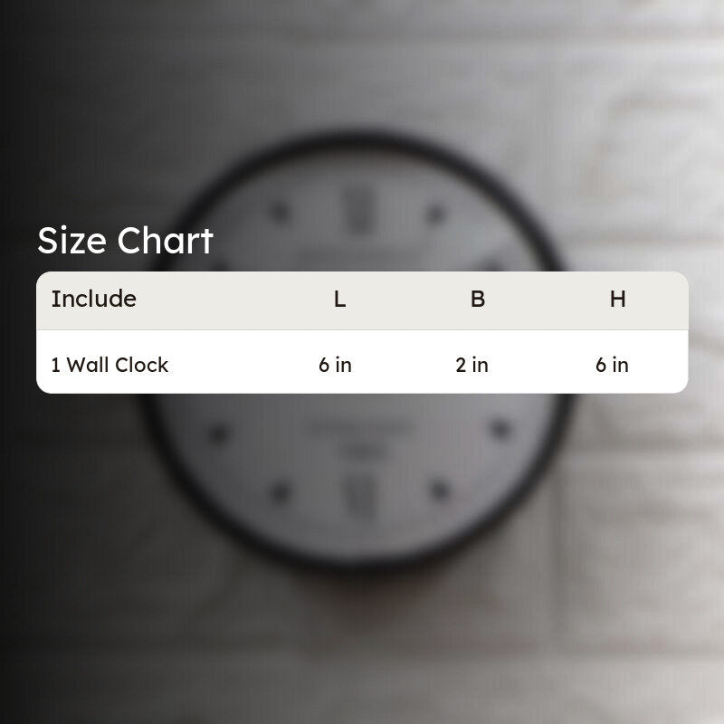 Elvya Wall Clock media 5