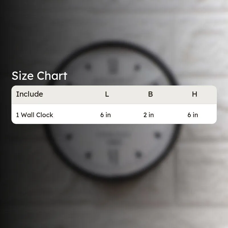 Elvya Wall Clock media 5