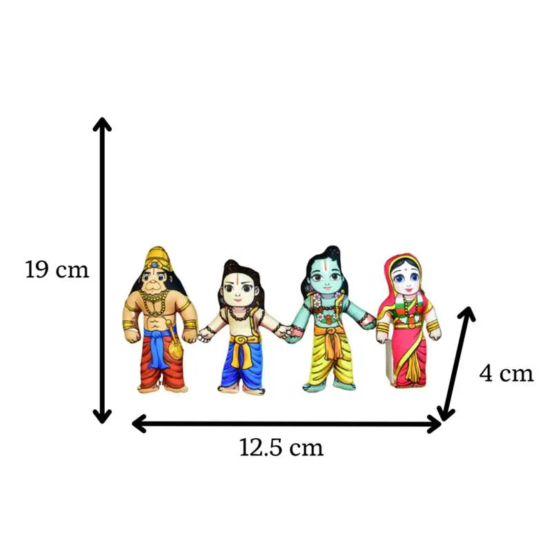 Little Ram parivar Showpiece media 6