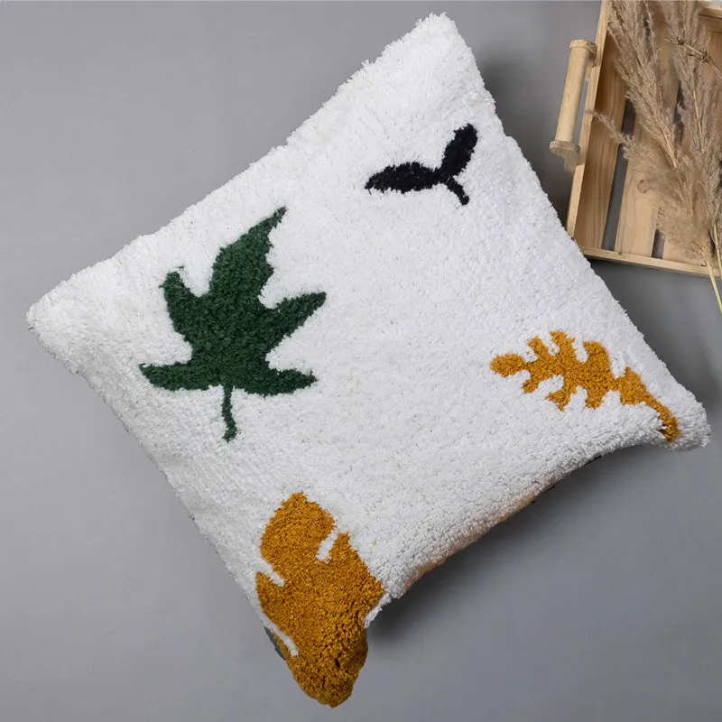Ferna I Tufted Cushion Cover - White media 3