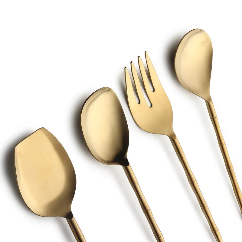 Bamboo Elegance Serving Set - Four Piece Set media 6