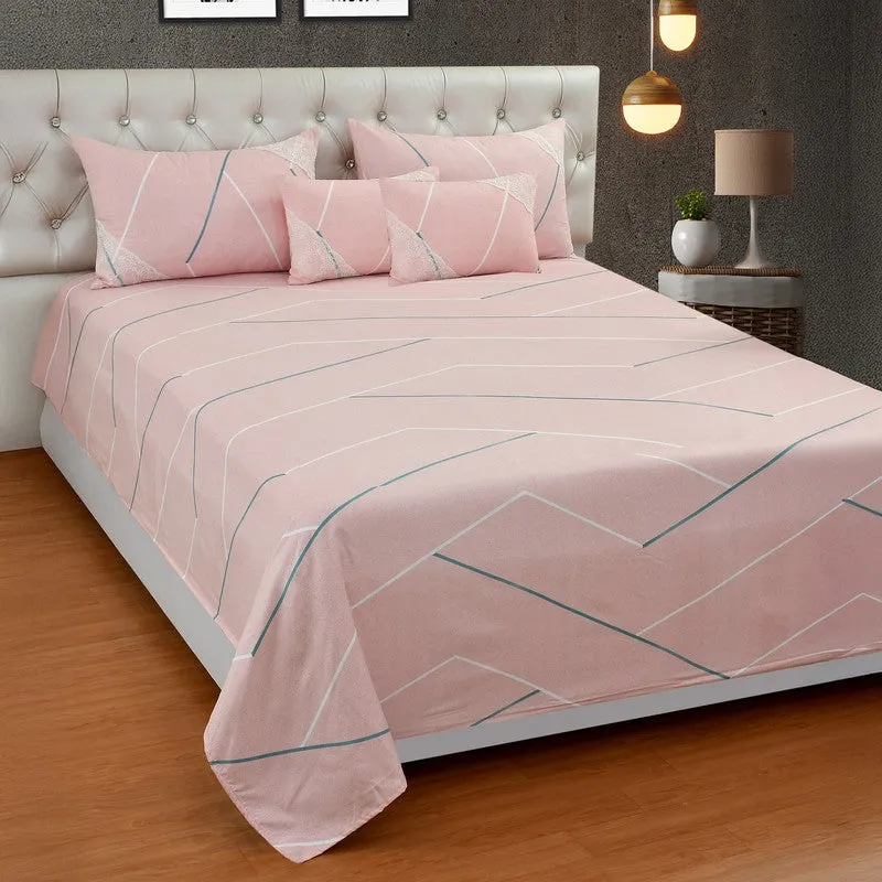 Pink Cross Bedding Set - Five Piece Set media 1