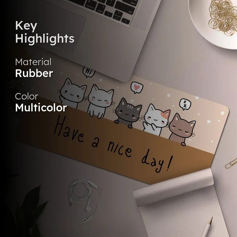 Have A Nice Day Desk Mat media 2