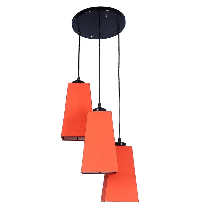 Shadowlux Triple Metal Ceiling Lamp - Orange media 5