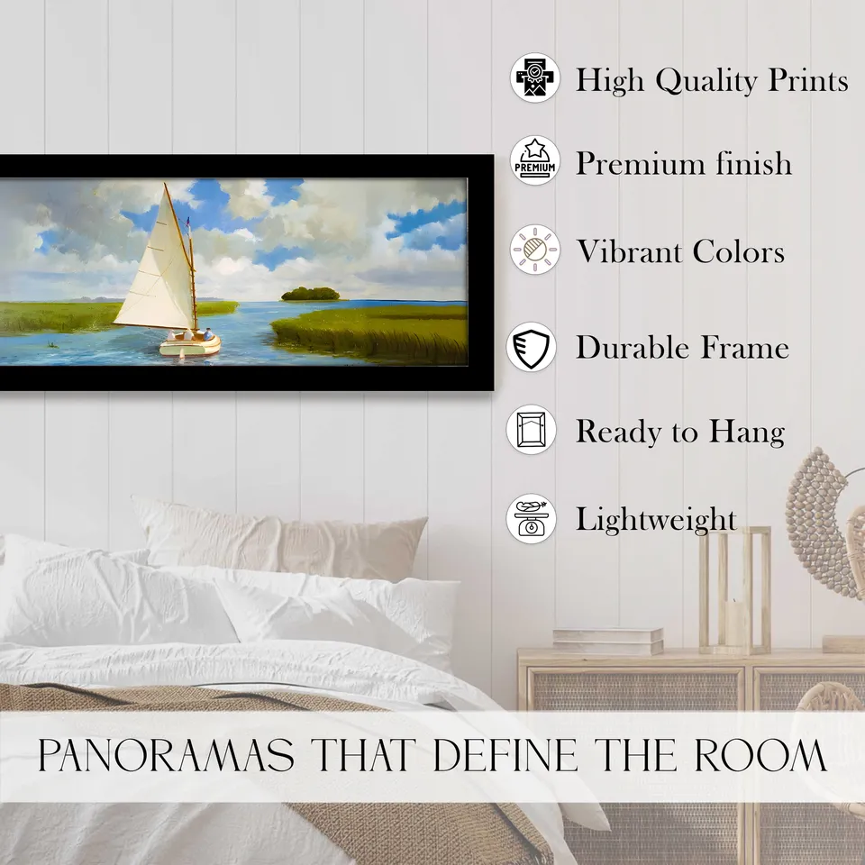 Blueway Sailboat Wall Painting media 3