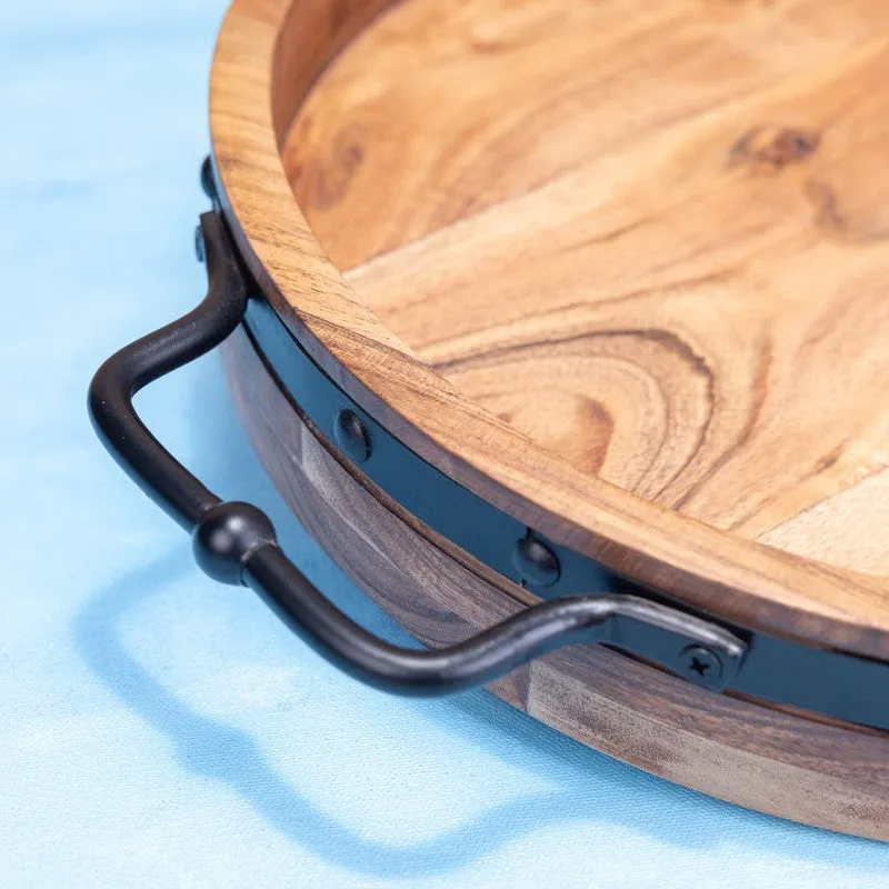 IronGrip Wood Serving Trays media 6