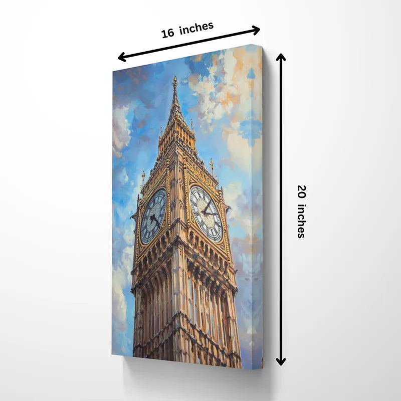 Time Tower Wall Painting media 5